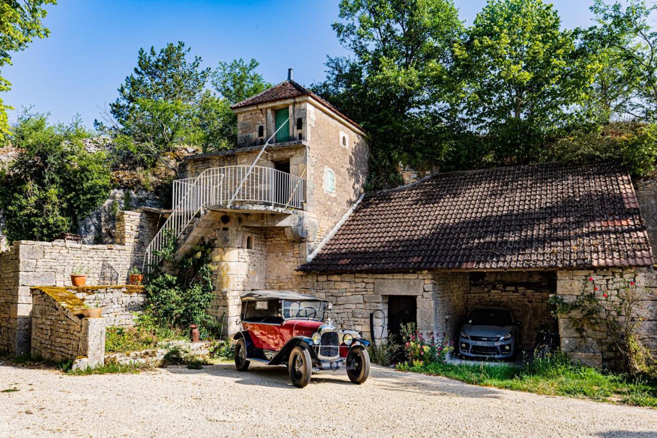 Bed and Breakfast Le Domaine Des Carriers Chevroches Exterior foto