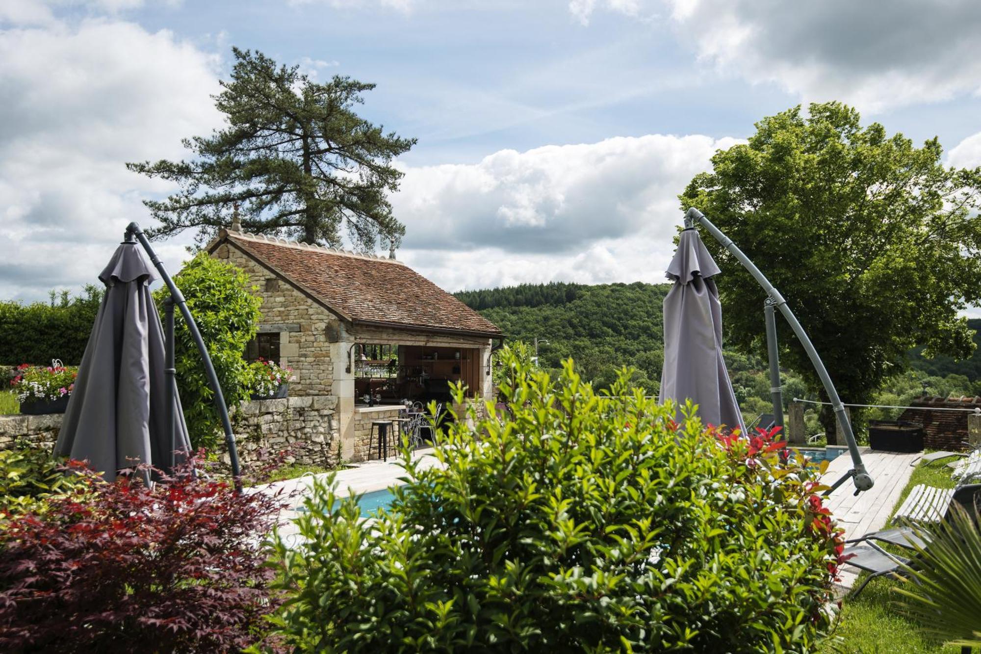 Bed and Breakfast Le Domaine Des Carriers Chevroches Exterior foto