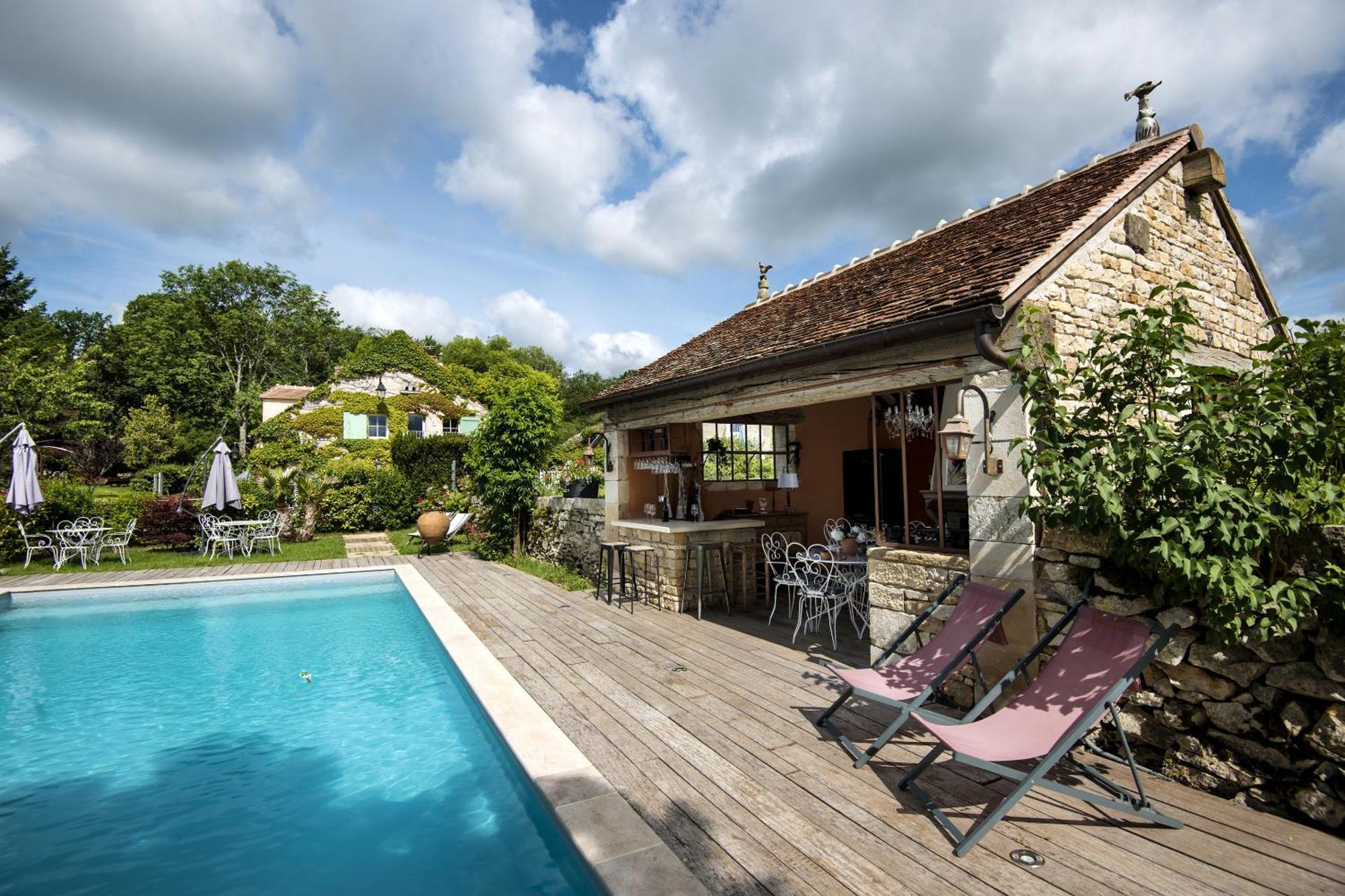 Bed and Breakfast Le Domaine Des Carriers Chevroches Exterior foto