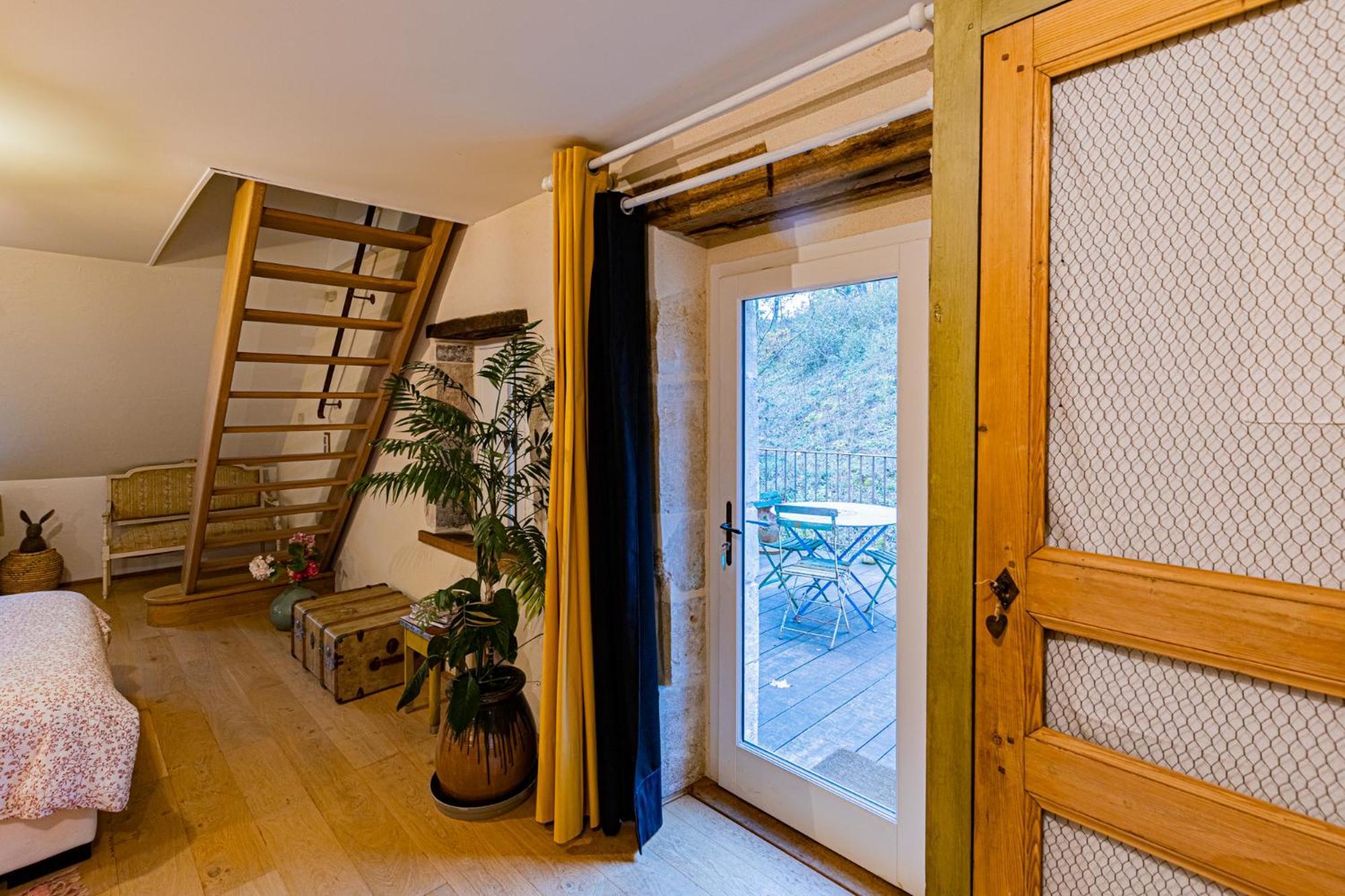 Bed and Breakfast Le Domaine Des Carriers Chevroches Zimmer foto