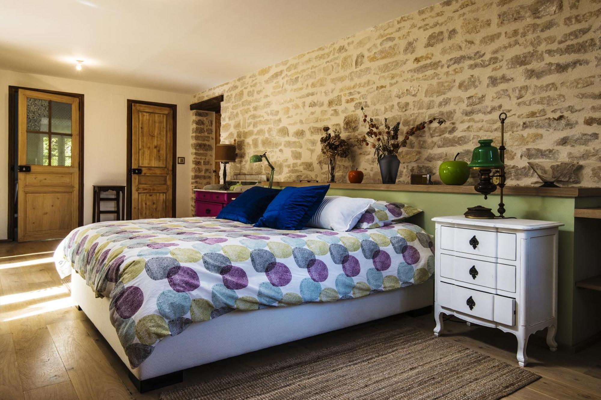 Bed and Breakfast Le Domaine Des Carriers Chevroches Zimmer foto